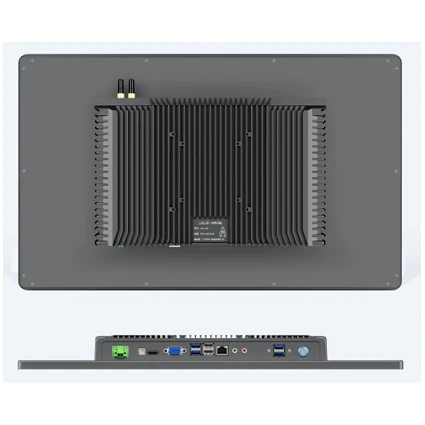 Aluminum Fully Enclosed Casing 15.6 Inch Touch Screen Panel PC All-in-one Industrial Monoblok Computer Fanless with Antirust