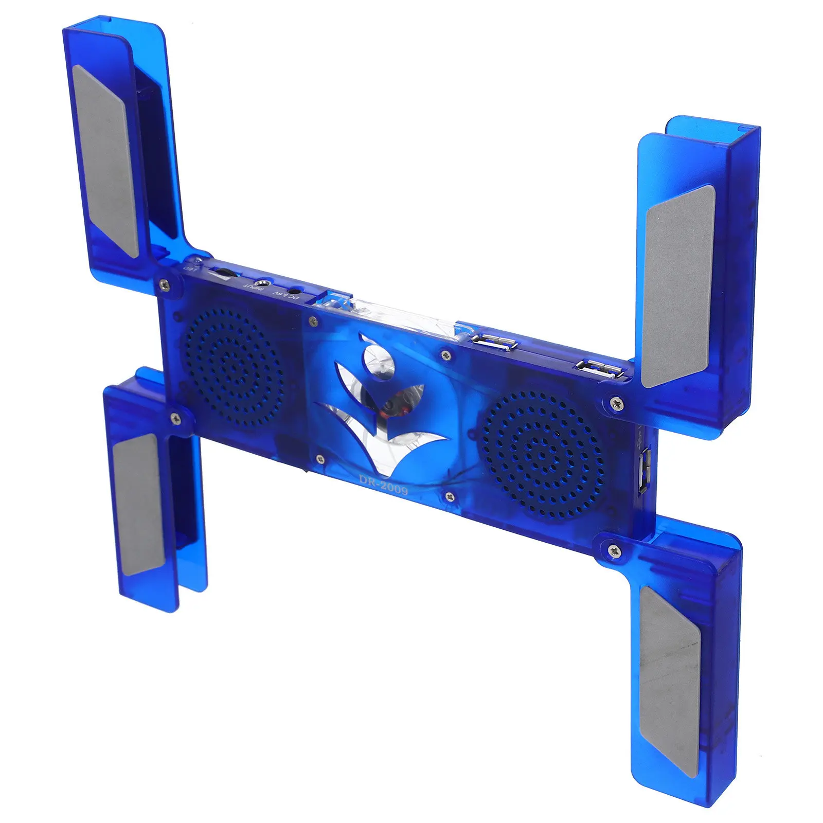 

Foldable Laptop Cooling Pad with LED Lights Portable Laptop Cooler Fan for 13-17 Inch Laptops Efficient Heat Dissipation Cooling