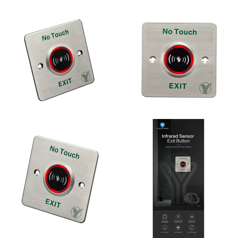 

Sensor Exit Button ISK-841C(LED)
