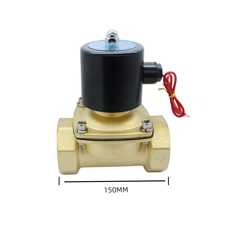 2W500-50 Normally Closed Solenoid Valve Water Valve AC220V Air Valve DC24V DC12V