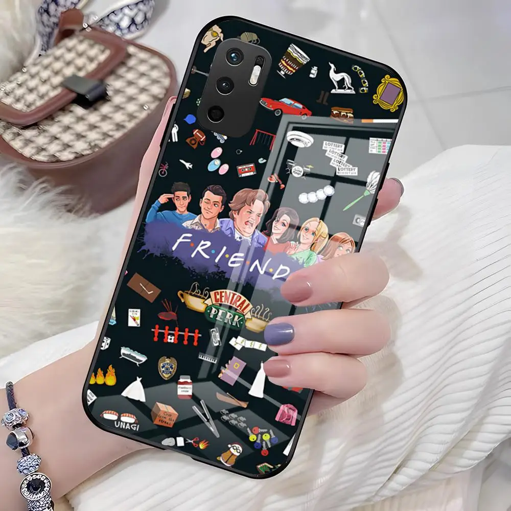 Friends TV-Show Handyhülle für Xiaomi 15u 14 12 Pro 13 Lite 11t Redmi Note 15pro 14 13 12 11s Glasabdeckung