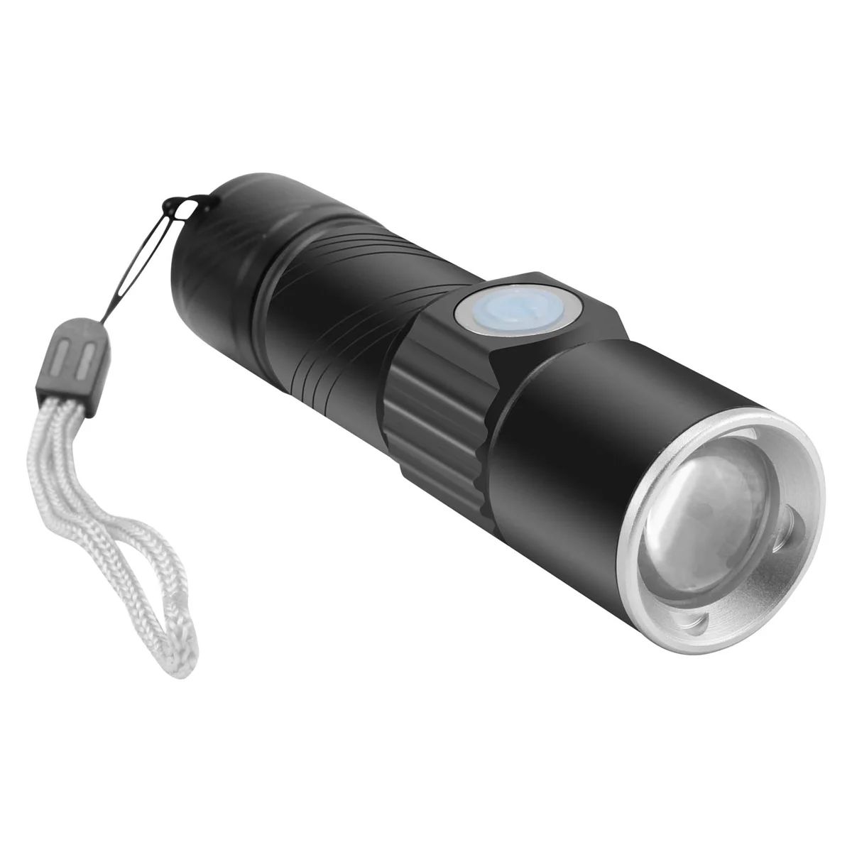 A98U 395Nm UV Light Flashlight Blacklight USB Rechargeable LED Flashlight Waterproof Inspection Pet Urine Torch Lamp