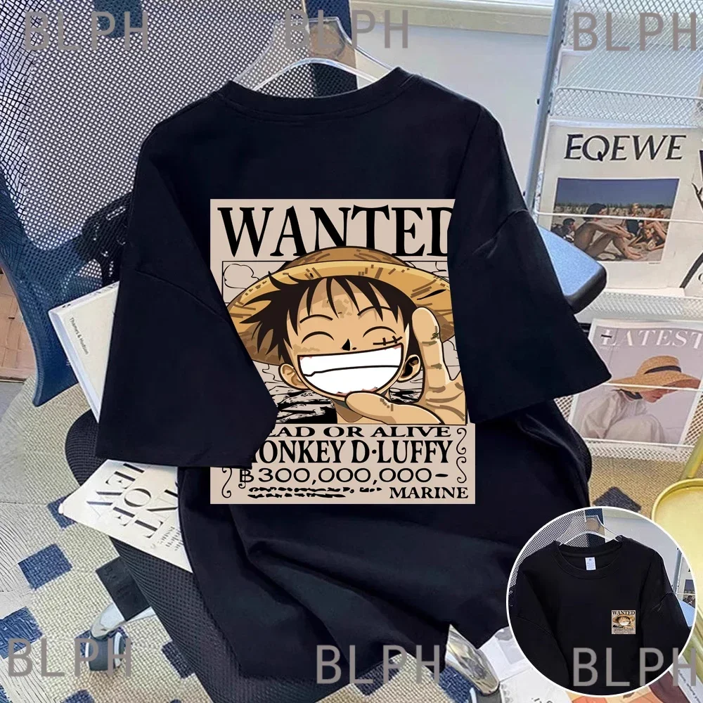 ワンピース ルフィ親子Tシャツ：親子用と同じモデル、大人も子供もスポーツに欠かせないトップス