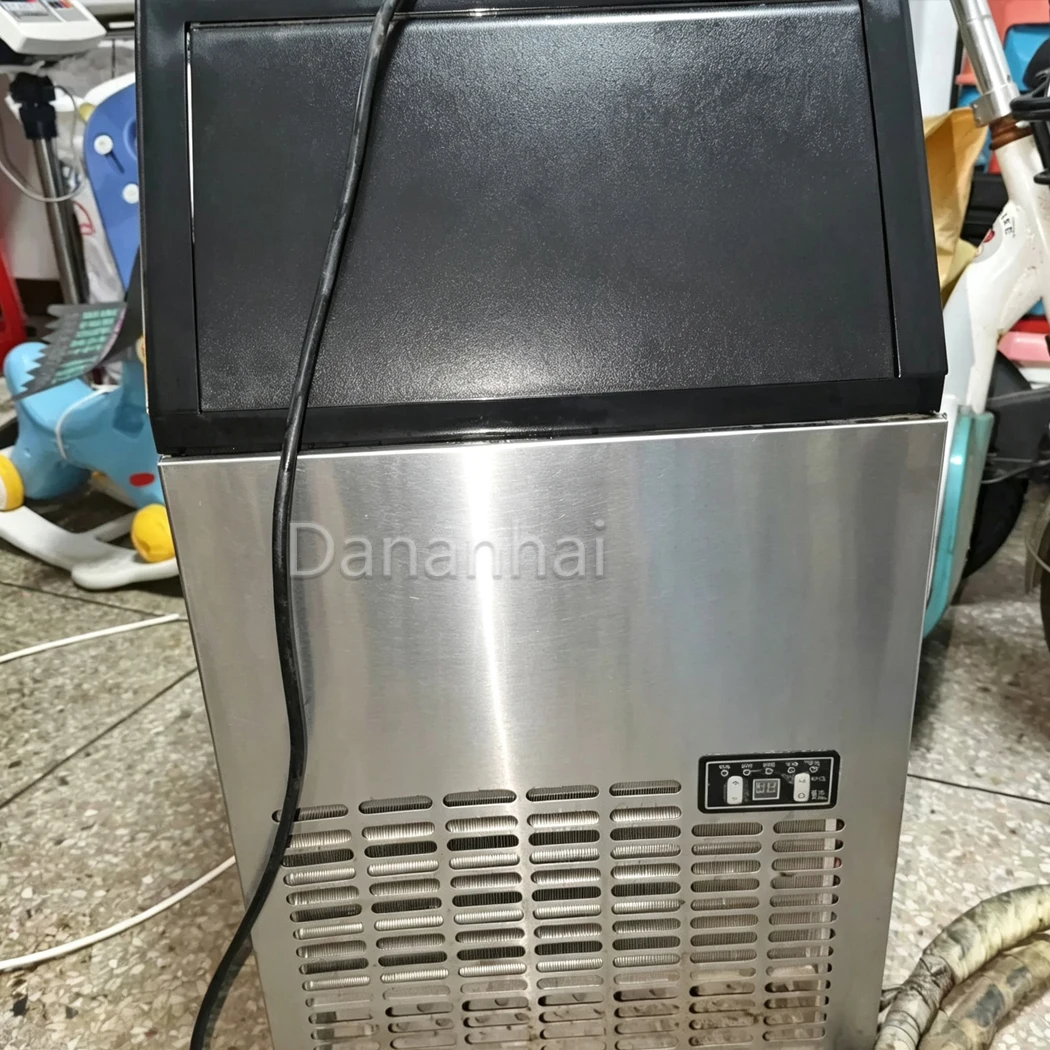 Ice Cube Generator Machine Commercial Ice Maker For Pub Juice Bar Restaurant Drink Cooling Processing
