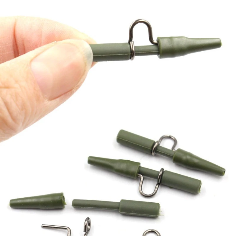 Heavy Duty Safety Clips Tail Rubbers Cone Kit Quick Change Swivel Snap Connector Lead Weight Seeker Carp Fishing Tackle