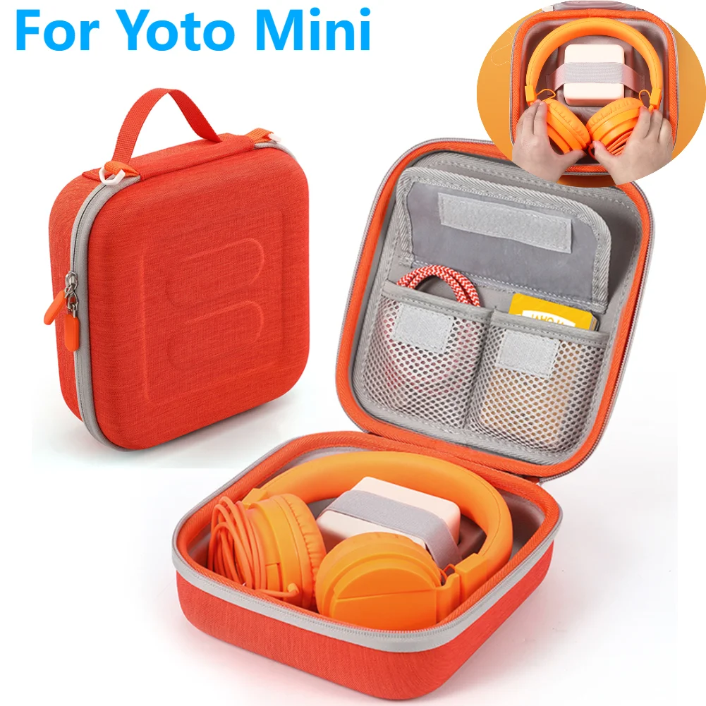Hard EVA Case for Yoto Mini Player Holder Bag for Kids Children’s Speaker Music Player Carrying Case Storage Bag for Yoto Mini