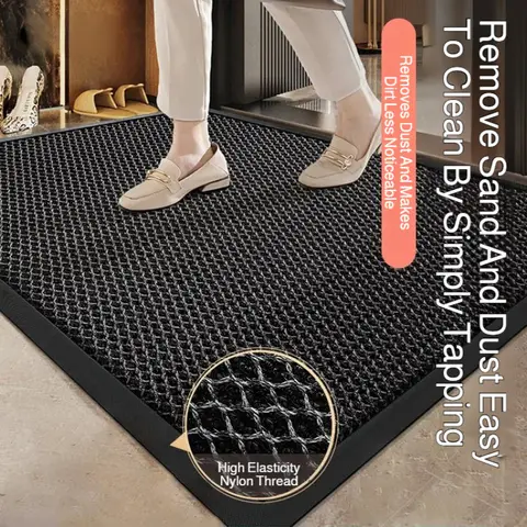 Entrance Door Floor Mat Doorway Super Soft Nonslip Floor Mat Outdoor Hotel Carpet Villa Floor Mat