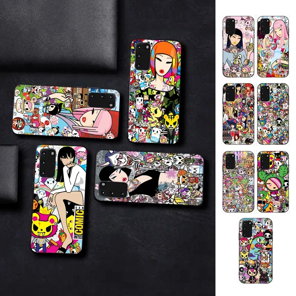 Японский милый чехол для телефона Tokidoki для Samsung S 9 10 20 21 22 23 30 23 24 Plus Lite Ultra FE S10 Lite Fundas
