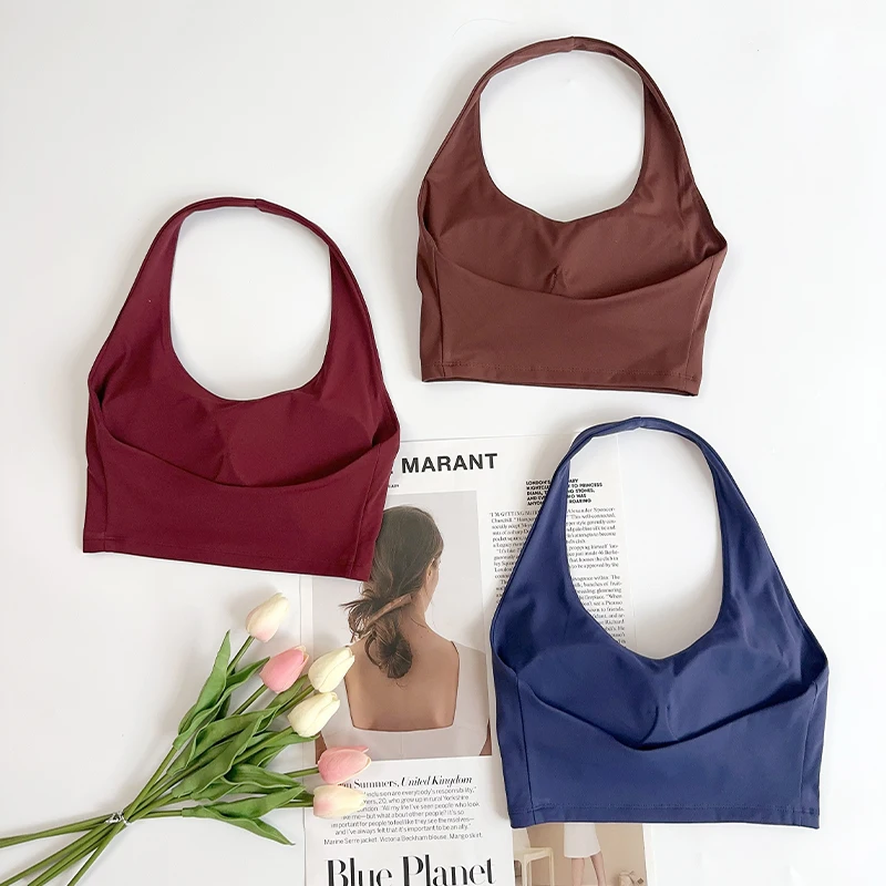 

Сексуальный спортивный топ-халтер для йоги с высокой степенью поддержки, ударопрочный, комфортный, для бега, фитнеса, пилатеса и тренировок