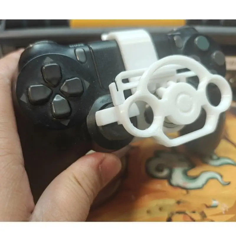 Racing Game Wheel Controller Mini Steering Wheel Controller Replacement Game Racing Wheel Gaming Accessories D2RC