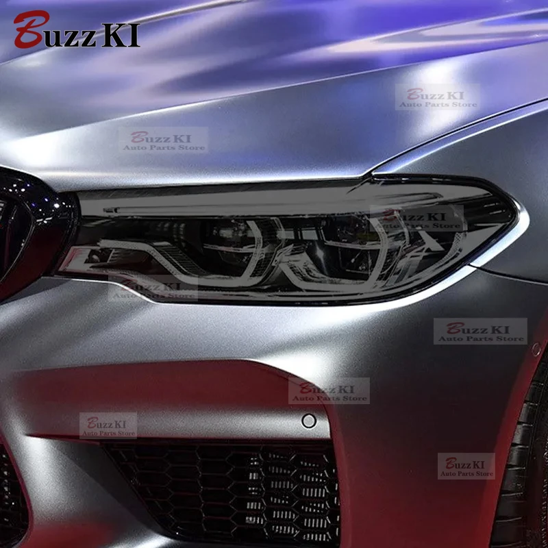 

Для BMW 5 серии G30 M5 F90 2017-2020 оттенок фар автомобиля черная защитная пленка задний фонарь прозрачная наклейка из ТПУ против царапин