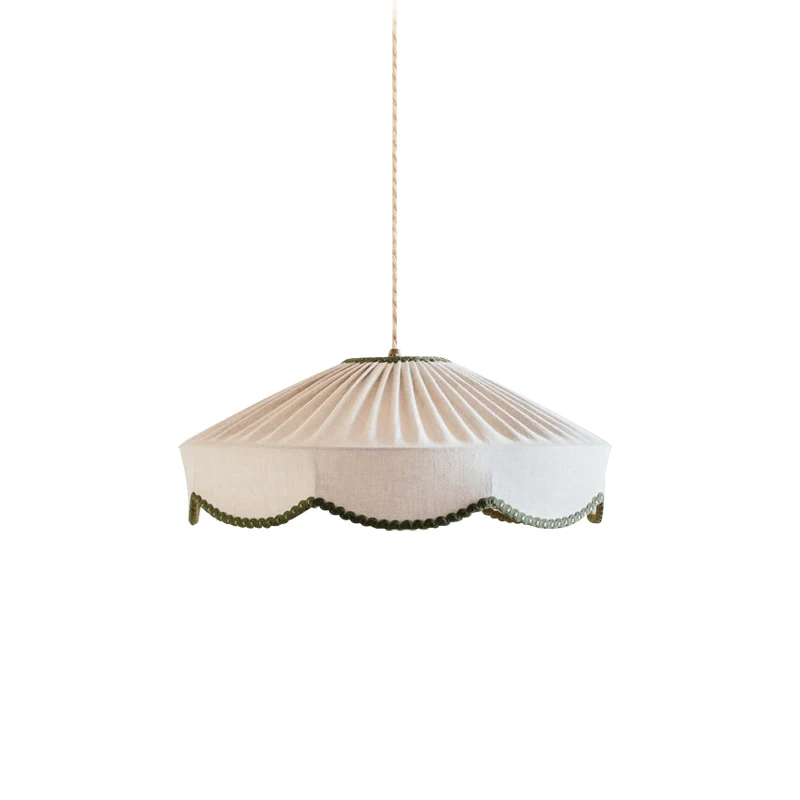 

Medieval Bohemian style living room bedroom dining room Nordic retro American fabric chandelier