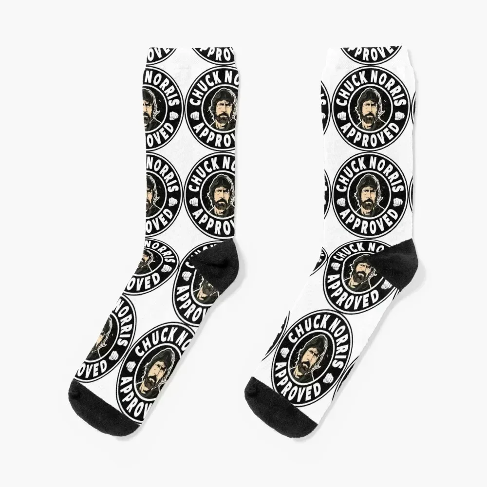 

Chuck Norris Approved Socks Wholesale golf christmas gift Men's Socks Women's sheer anti-slip Novelties Socks Men Women's