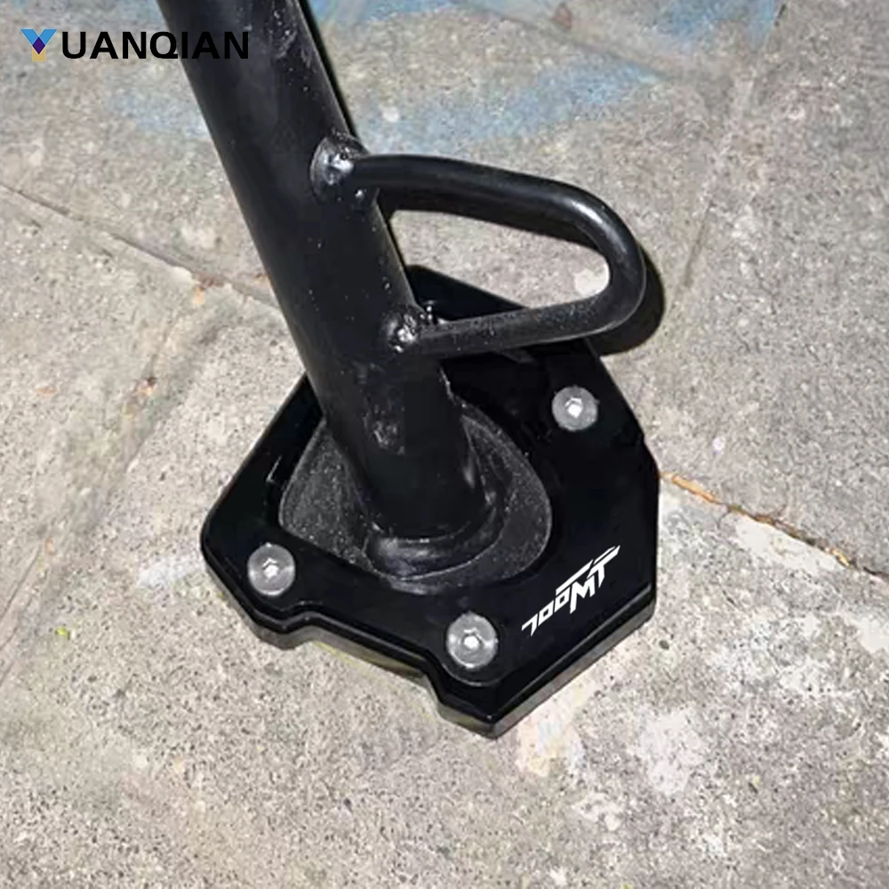 

2025 2026 700MT Kickstand Enlarger Side Stand Extension Pad Plate FOR CFMOTO CF MOTO 700 MT 700 ADV ADVENTURE Explore Tour MT700