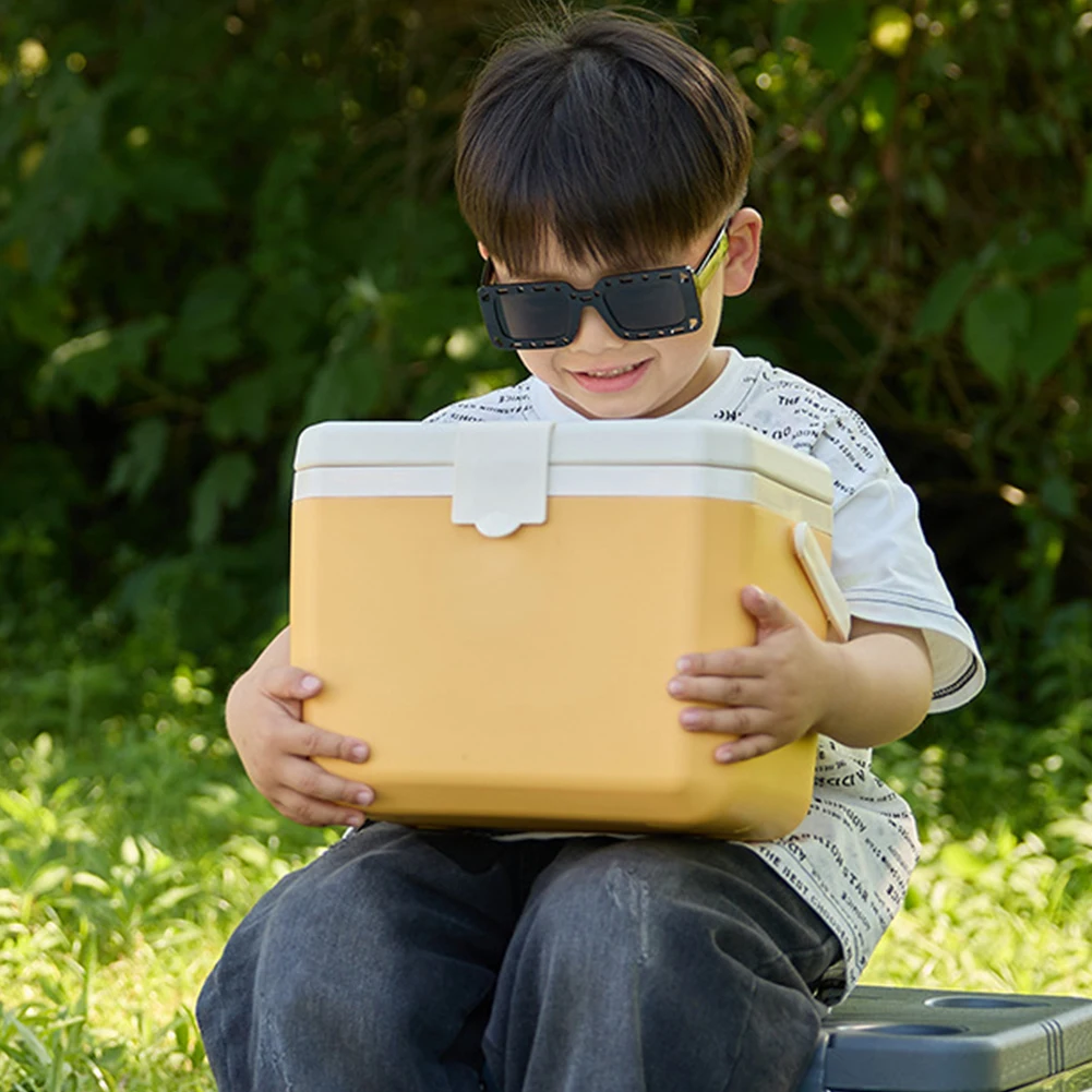 

Портативный изотермический контейнер-холодильник 6 л, большой емкости, для кемпинга и автомобиля, износостойкий мини-холодильник для пикников и мероприятий на открытом воздухе