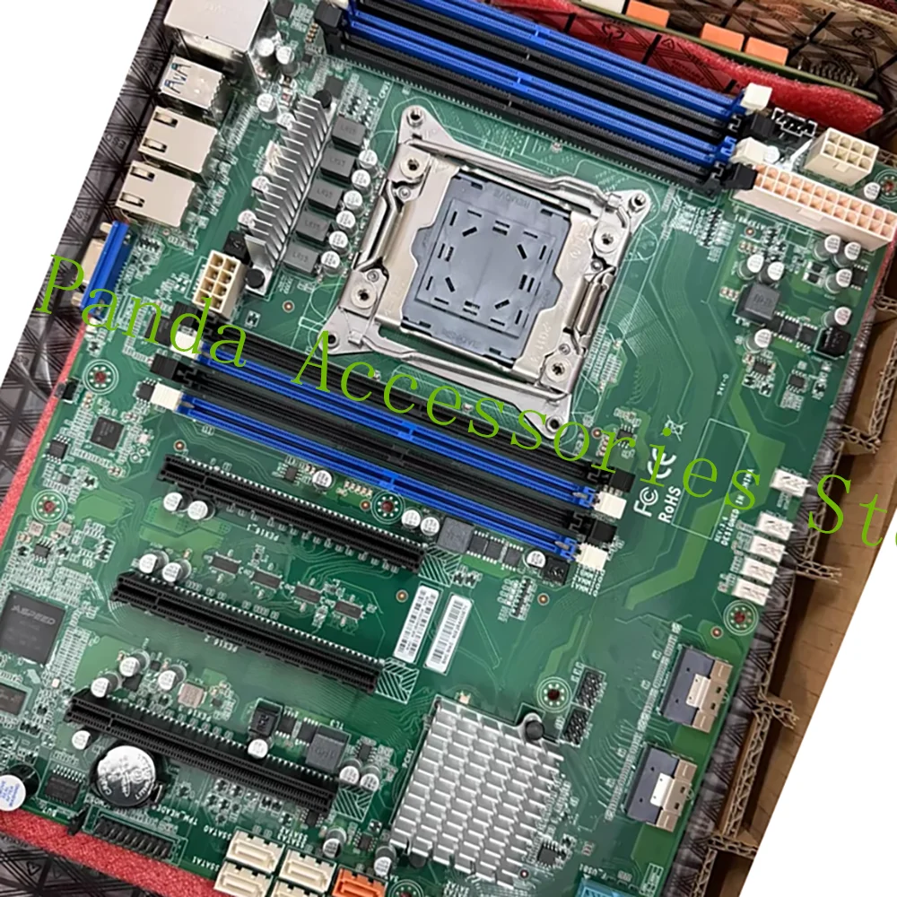 X10SRL-U server motherboard. Single channel 3-port X99 motherboard