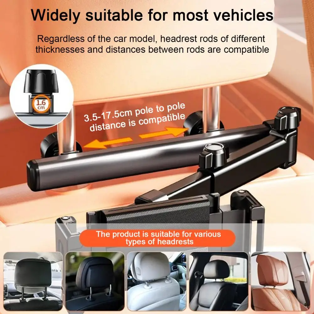 

Вращение на 360° задняя подушка, зажим для телефона, подставка, универсальный телескопический автомобильный держатель для телефона, крепление для планшета, громкая связь, GPS, велосипед