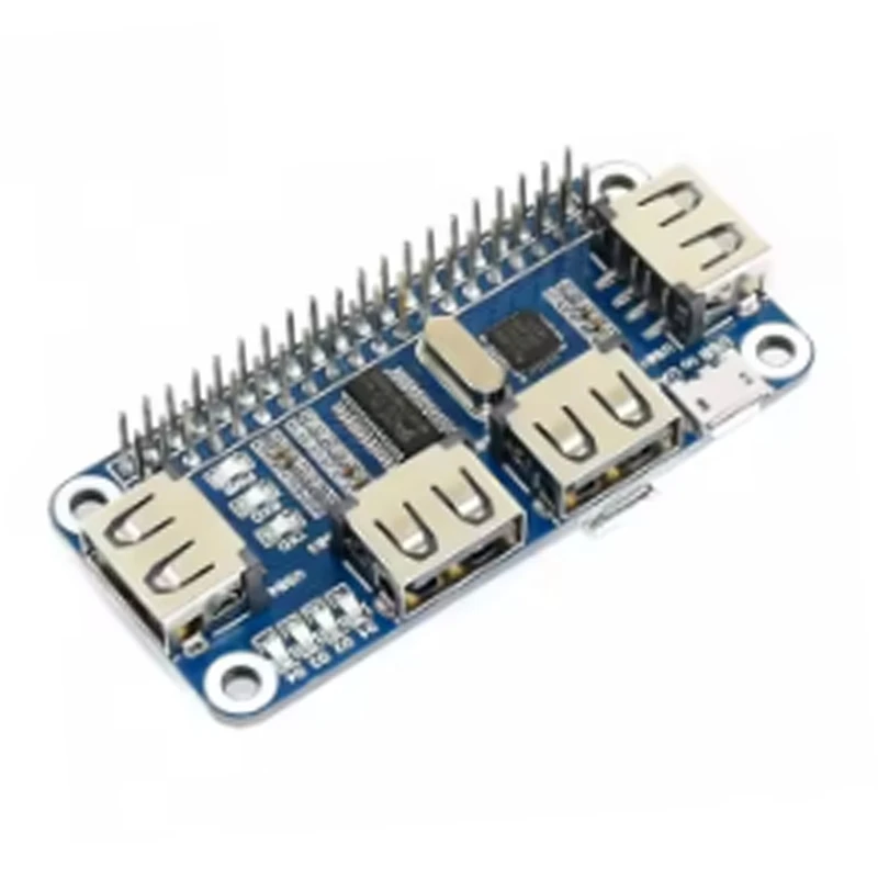 4 Port USB HUB HAT for , USB to UART Onboard-TCES