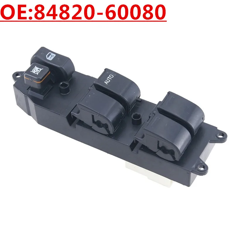 Power Window Switch 84820‑60080/0K071/60090 For Toyota Land Cruiser Prado 90 95 96‑02 Hilux LN167 97‑01 Camry SXV20 MCV20 97‑01