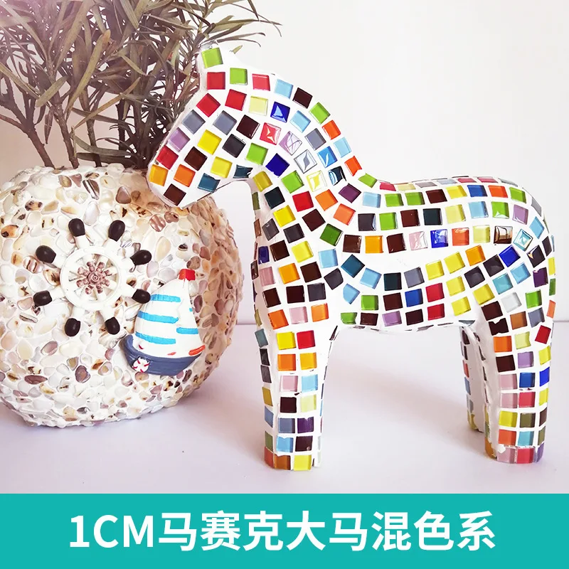 Variant: L Size Mosaic Horse
