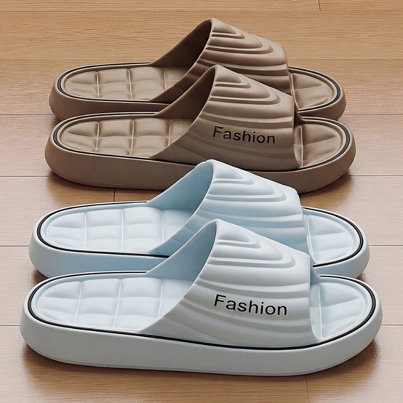 

Men Women EVA Slide Slippers Summer Indoor Outdoor Bathroom Non Slip Soft Sole House Sandals Lightweight Quick Dry Casual Shoes