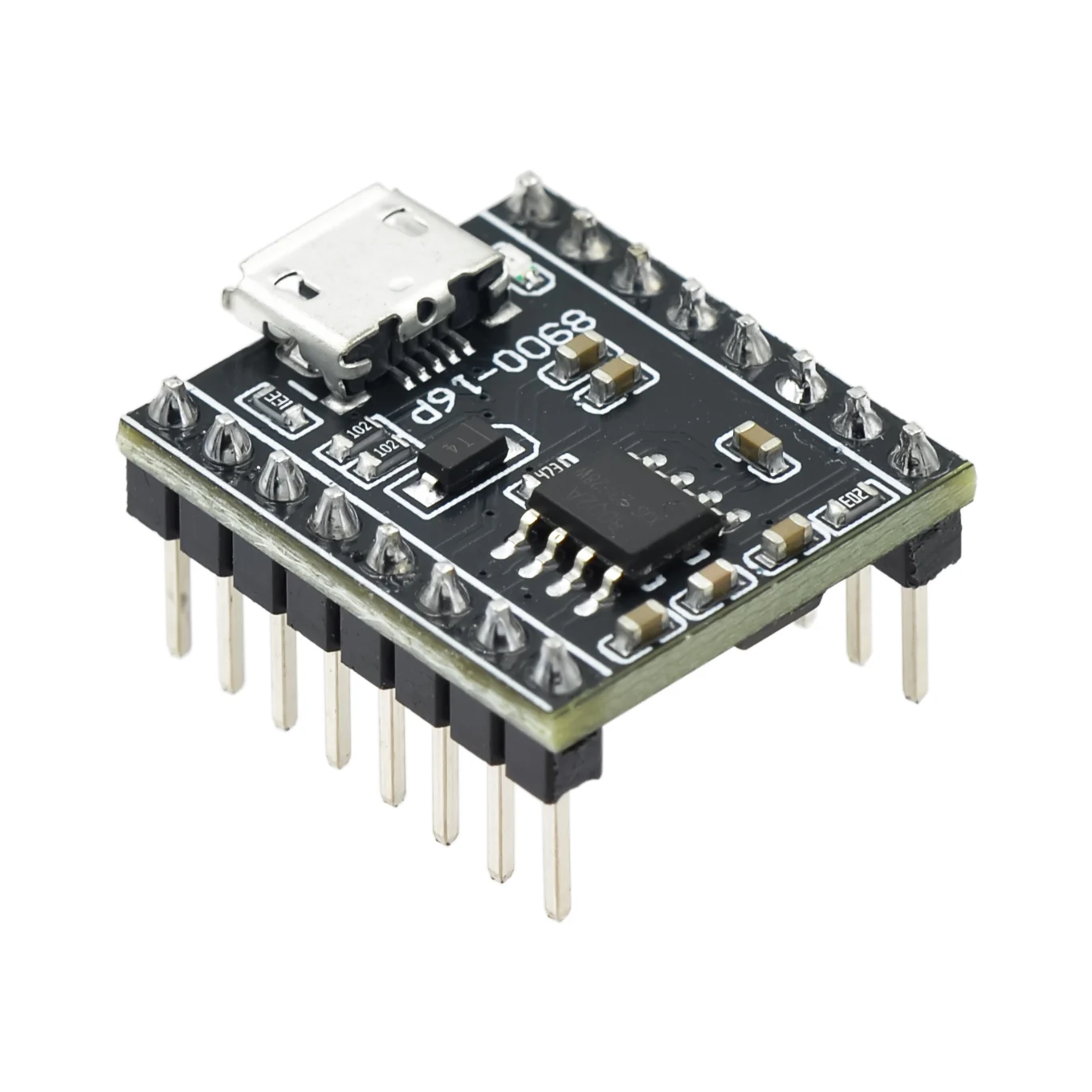JQ8900-16P voice broadcast module customized music intelligent voice broadcast USB serial port MP3 recognition module