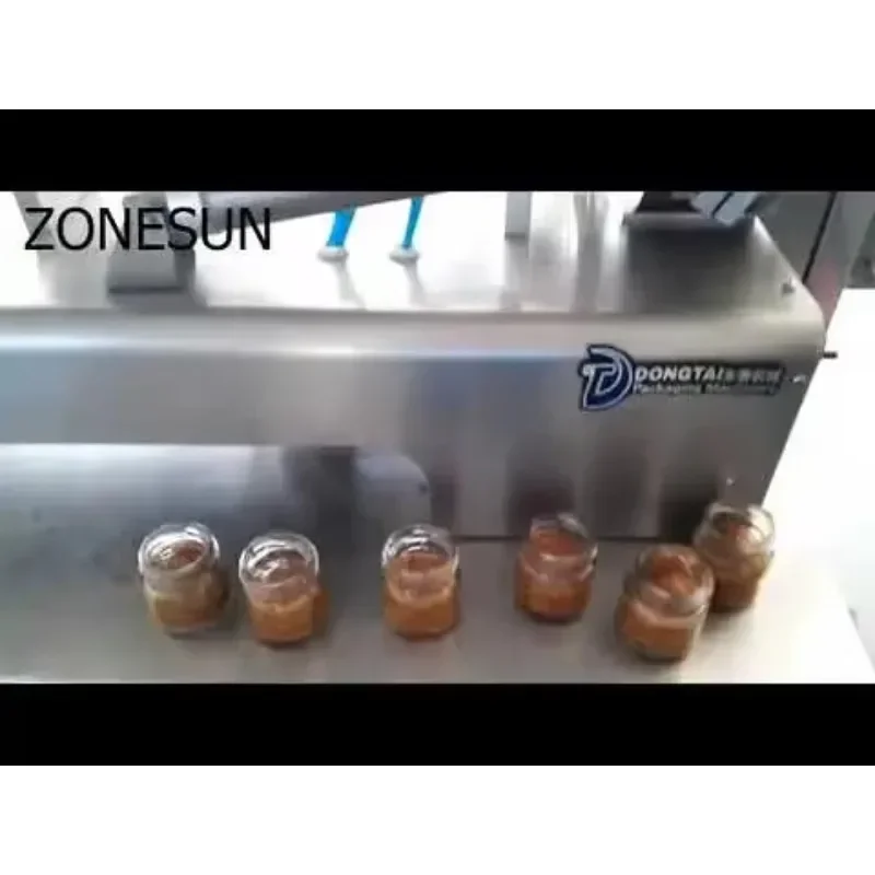 

ZONESUN ZS-GTU1 Paste Filling Machine with Mixing Function for Food & Cosmetic Bottled Products