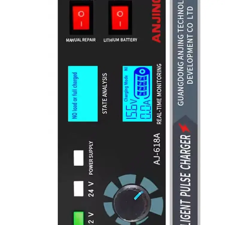400W 40A Smart Battery Charger 12V/24V Automotive Battery Charger Trickle Smart Pulse Repair For Car Truck Boat Motorcycle