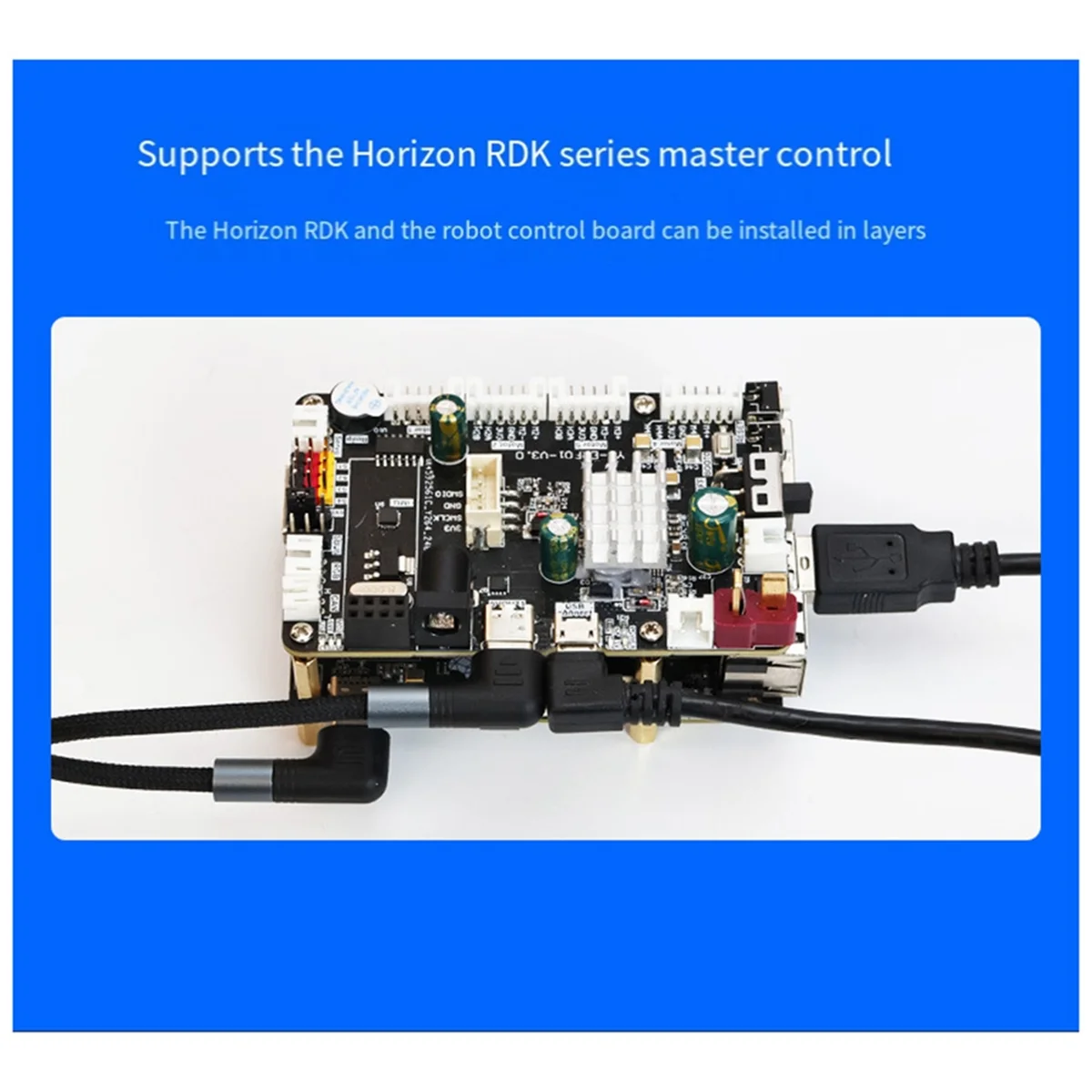 

HLES Ros Ros2 Robot Control Board with Stm32f103rct6 Imu for Raspberry Pi Jetson Robotics A