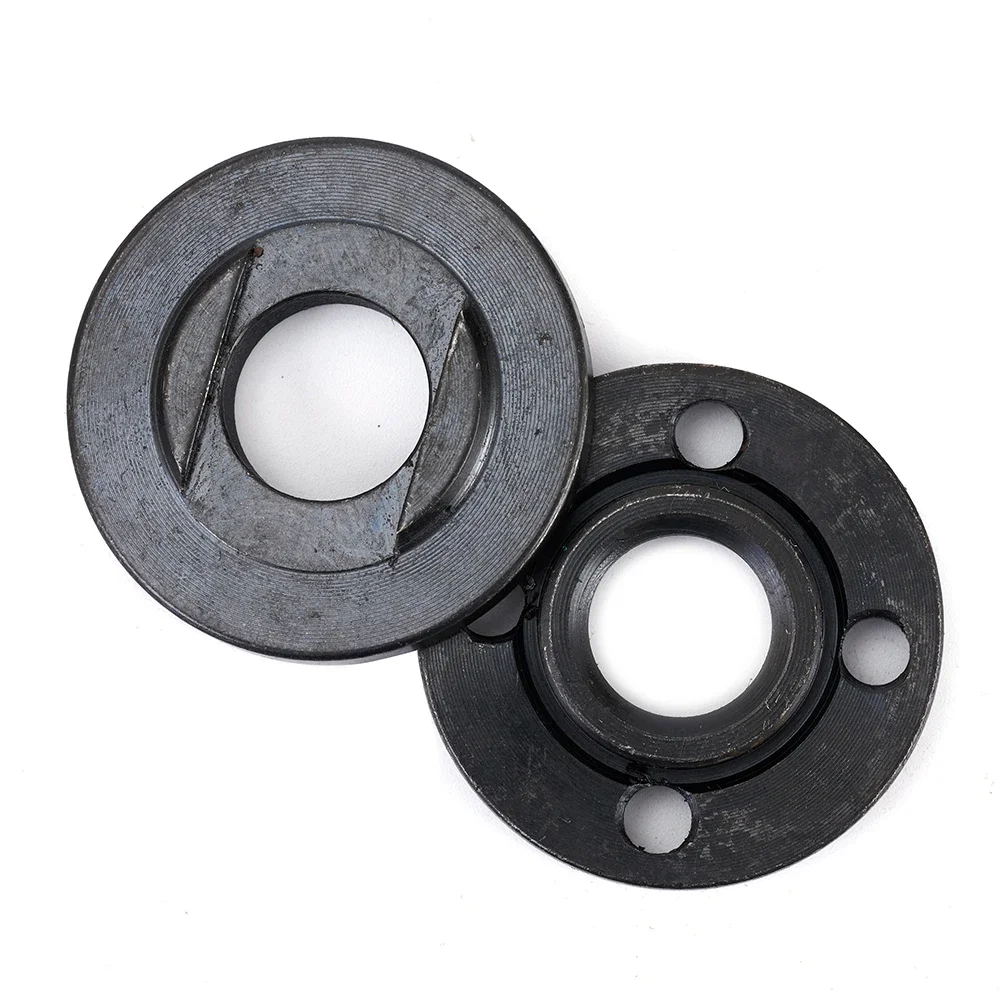 

Set Tools Flange Nut 2pcs set High Quality Replacement Spare Parts Spare parts 30mm Spacing Accessories Inner Outer
