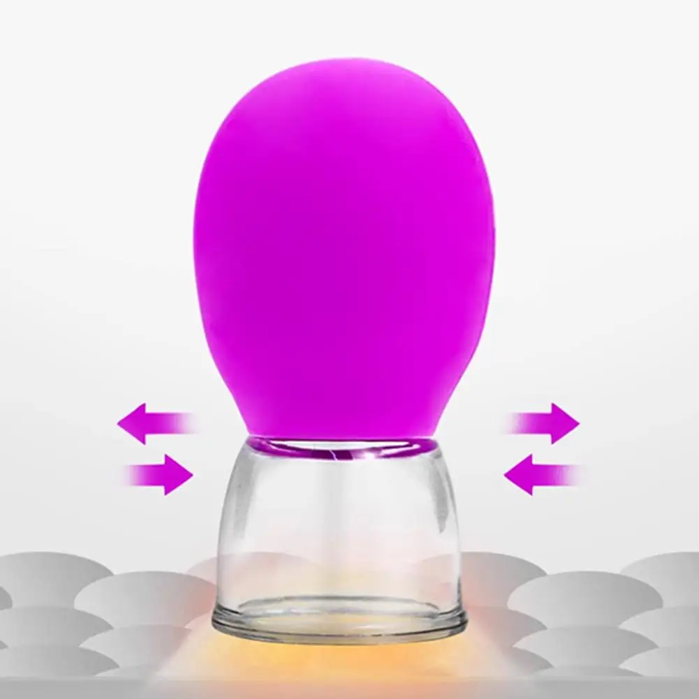 Ventouses de Massage en Silicone, 2 pièces, masseur pour le corps, le visage, le cou et les yeux, soins du visage, outil de nettoyage des pores à la vapeur, soins de la peau