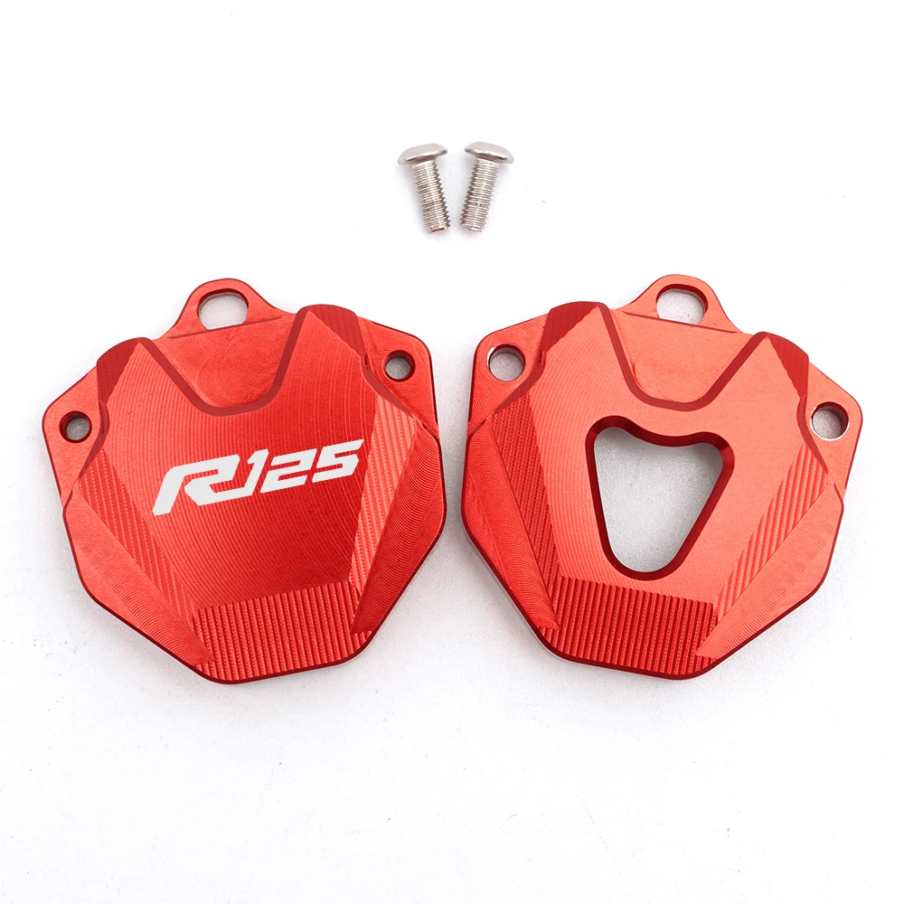 2023 Motorcycle CNC Key Cover Keys Case Cap Shell For YAMAHA YZF R125 YZFR125 MT125 MT 125 MT-125 2008-2022 Accessories Keyring