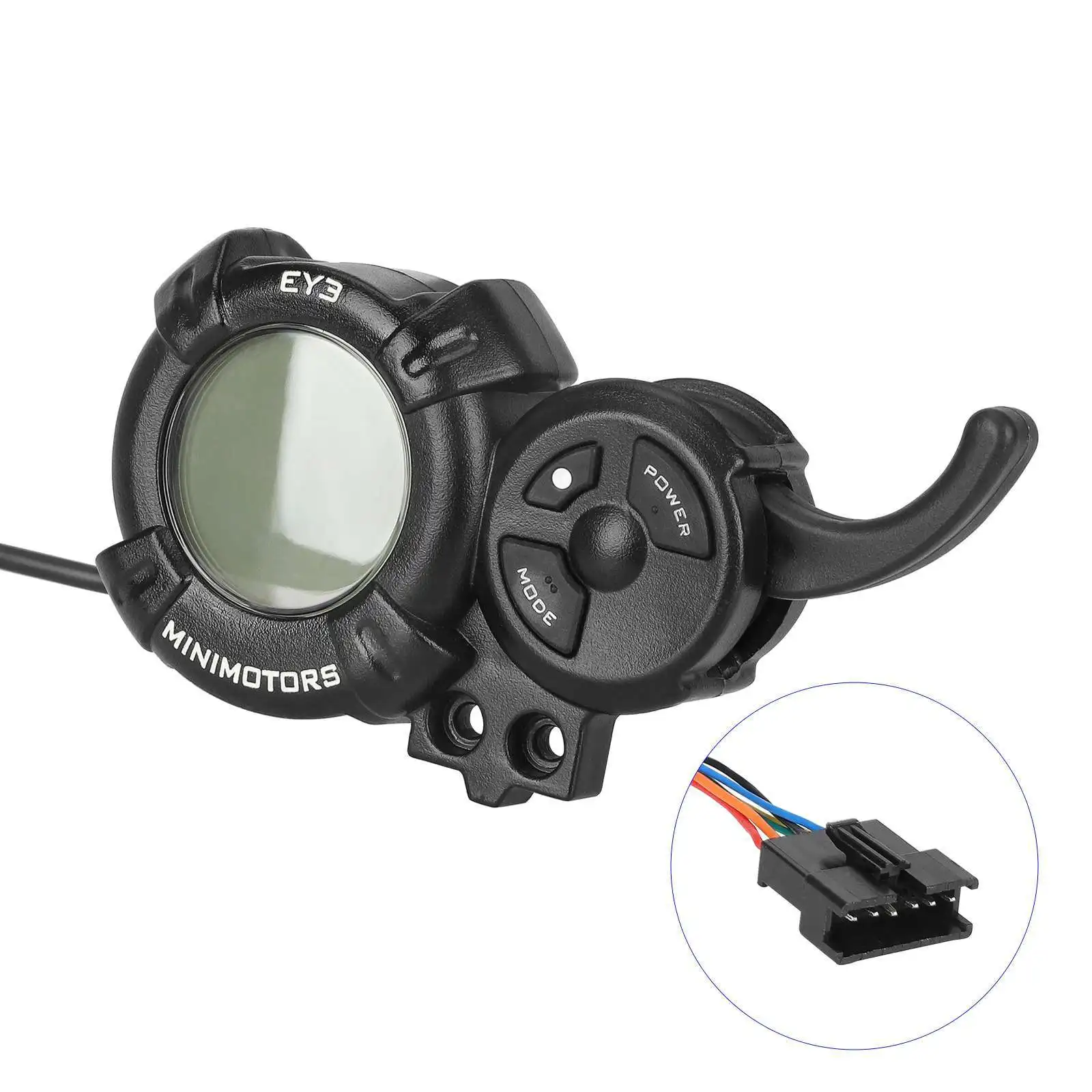 Minimotors Original EY3 LCD Throttle Display Replacement for Kaabo Mantis 8/10 Pro, Wolf Warrior X/11, Wolf King GT Electric Sco - view 6