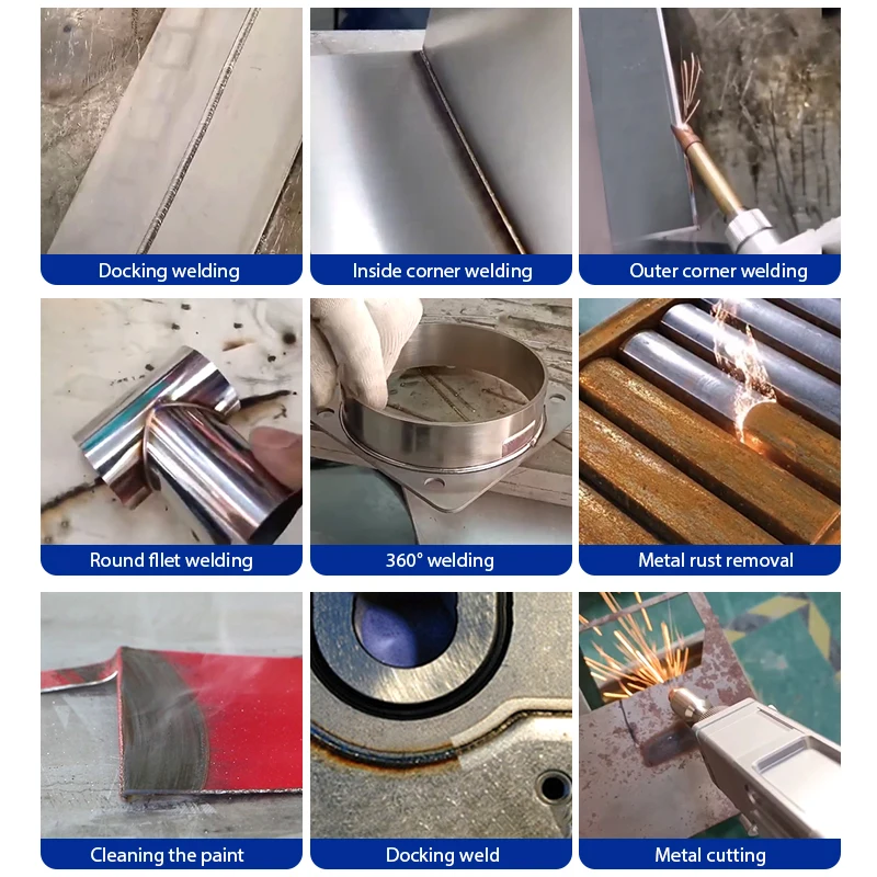 Carbon Steel Low Maintenance BK-WF1500SL Multifunctional Welding Machine Full Touch Screen Stack Welding