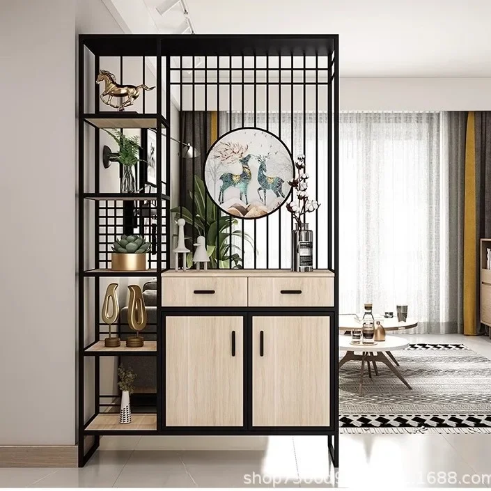 Entrance cabinet, shoe cabinet with drawer integrated screen, living room partition cabinet, door cabinet decorative cabinet