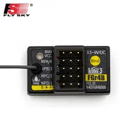 FlySky FGr4B 2.4G 4CH AFHDS 3 Receiver for PWM/PPM/i-bus/S.BUS/i-bus2 Output Compatible PL18 NB4 NB4 Lite Transmitter for RC Car