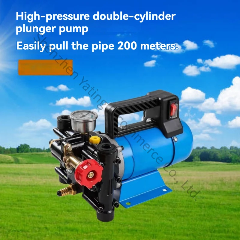Portable Sprayer Agricultural High Voltage New Rechargeable Sprayer Portable Automatic Orchard Electric Plunger Pump