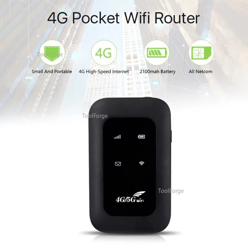 MF800 4G LTE Mobile Router WiFi Modem Asian/European High Speed Wireless Hotspot 4G Mini Router with SIM Card Slot