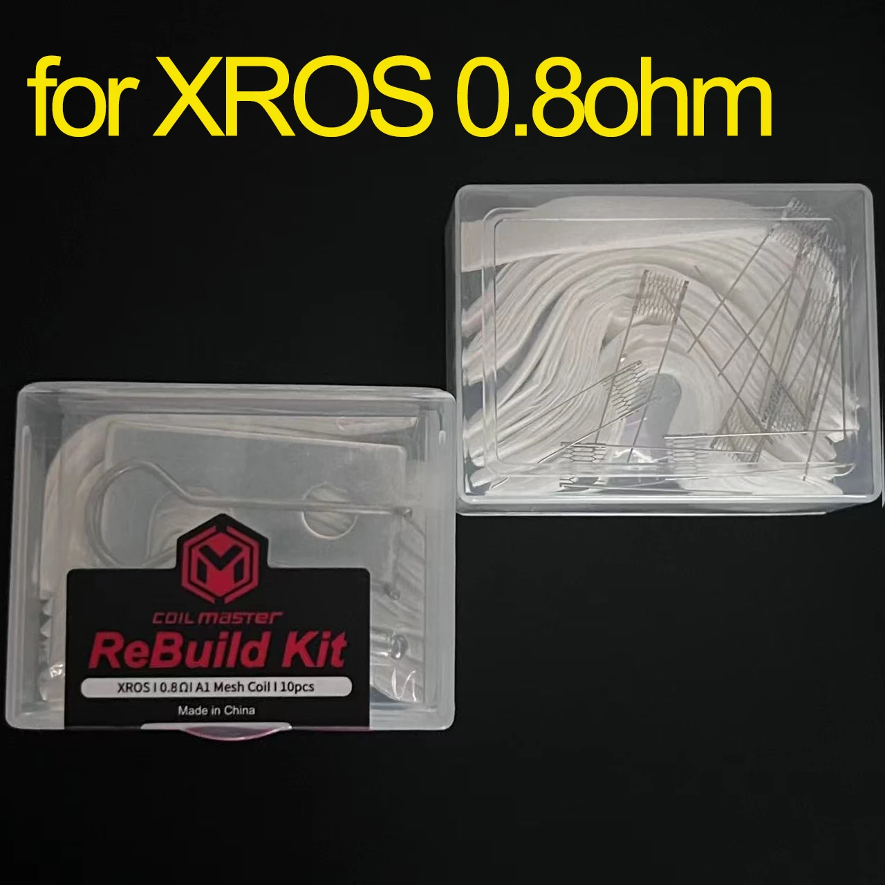 

DIY инструмент восстановление сетки сопротивление катушки провод для XROS 0.8ohm DTL 1.0ohm 1.2ohm MTL катушка сопротивления провод