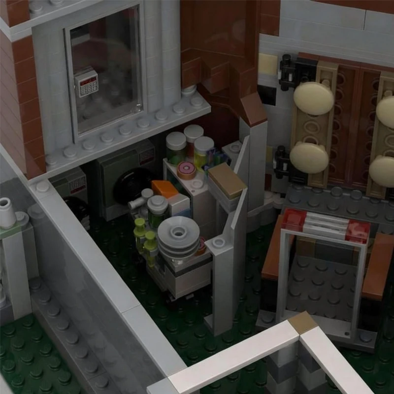 Ensemble de construction de briques de construction 1701 pièces MOC, blocs de construction modulaires personnalisables, briques simples pour enfants, technologie DIY, jouet d'assemblage pour garçon, cadeau