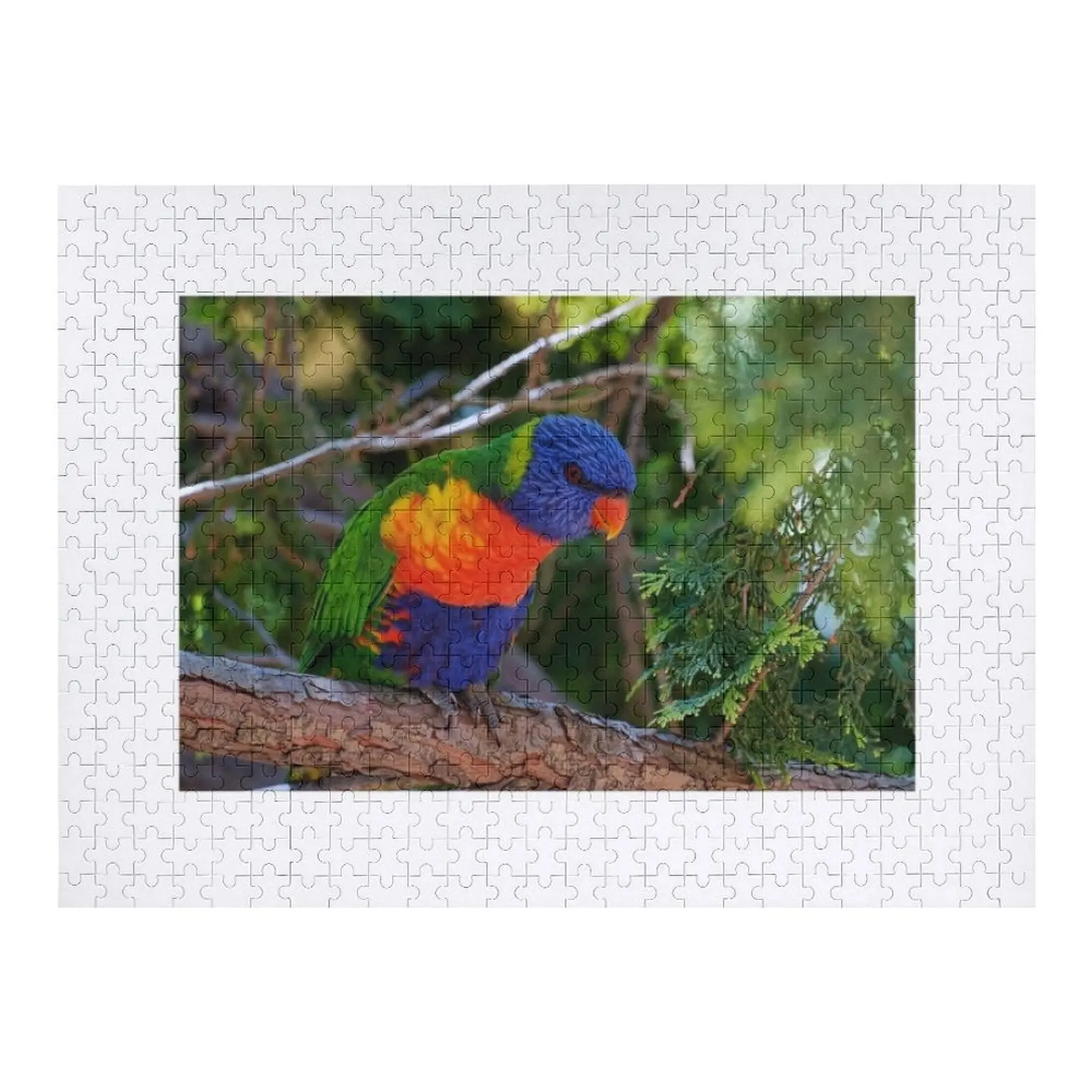 

Rainbow with wings Jigsaw Puzzle Wooden Compositions For Children Wooden Boxes Customized Kids Gift Puzzle