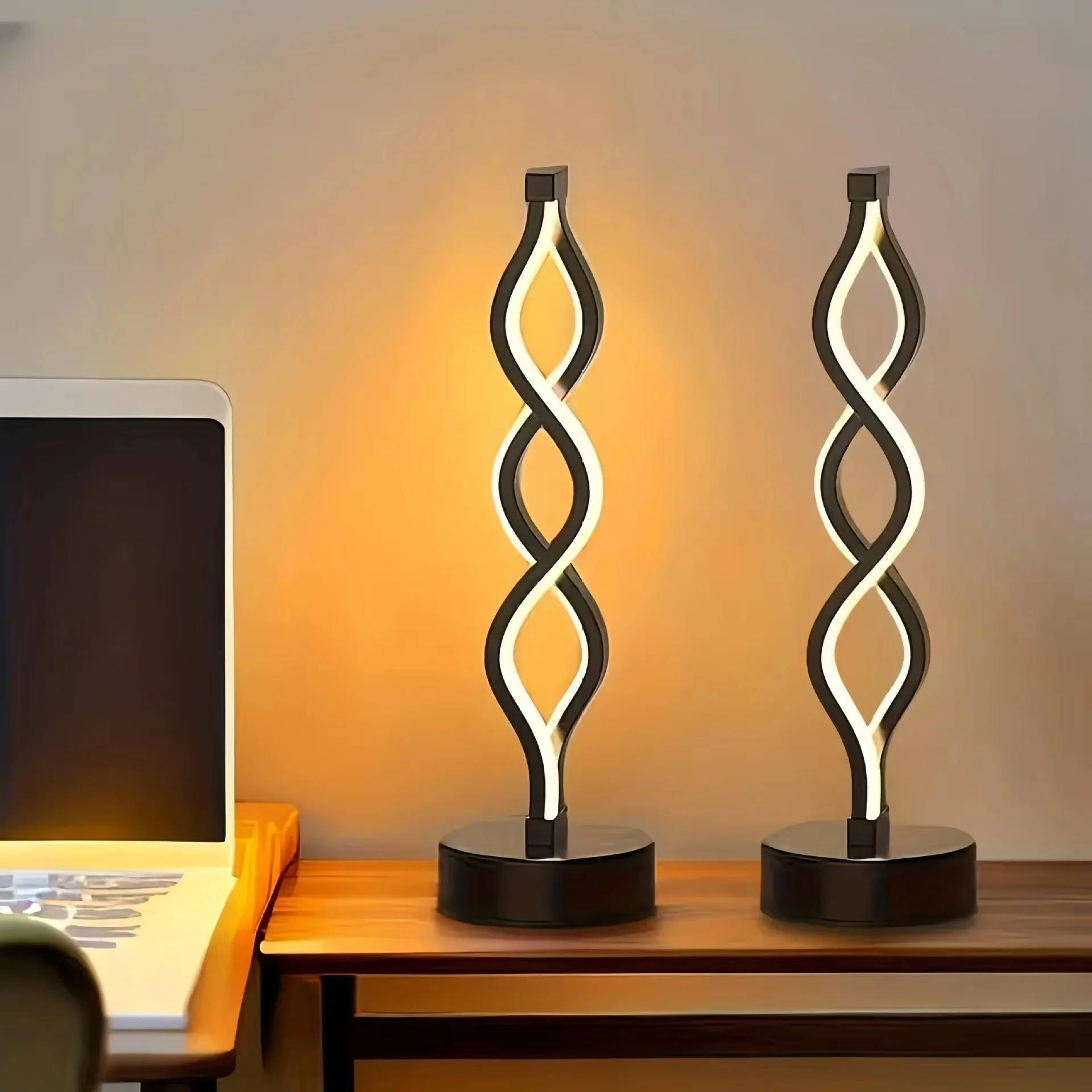 Seaweed Desk Lamp Bar Atmosphere Night Light Modern Minimalist Adjustable LED Desk Lamp Creative