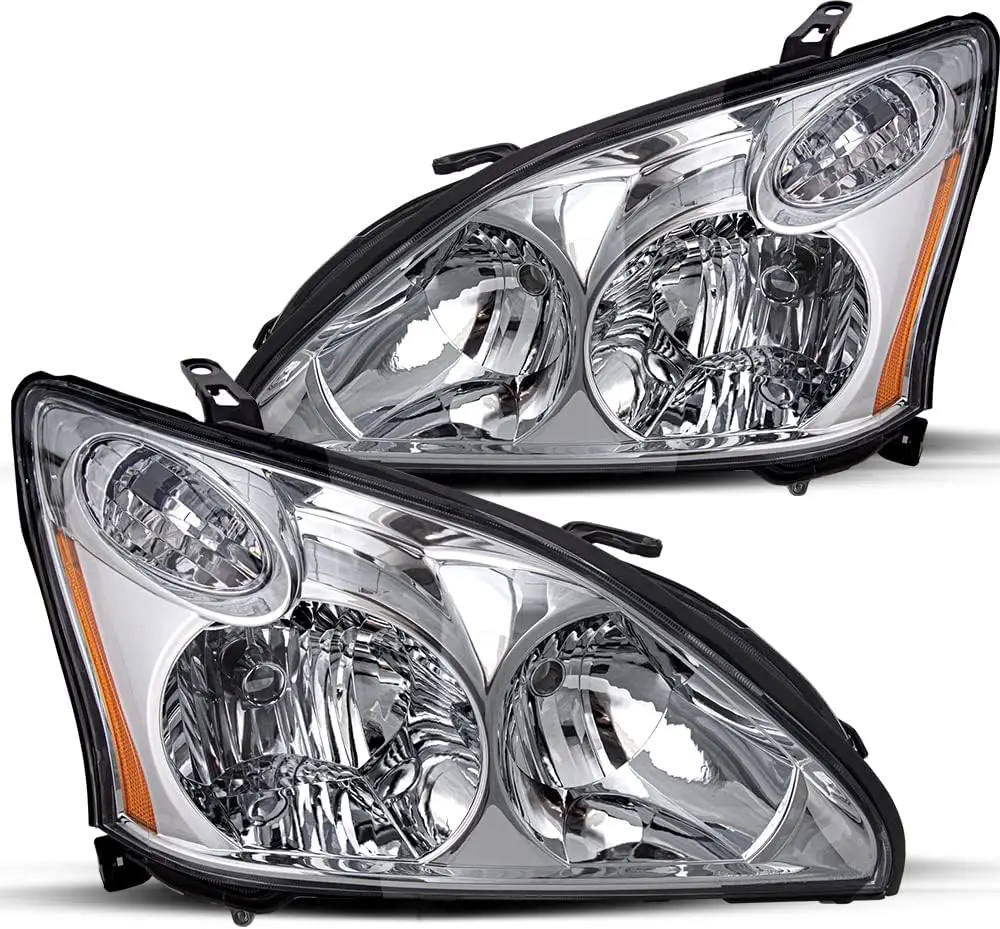 

Замена галогенной фары в сборе, подходит для 2004-2006 Lexus RX330 2006-2009 RX350 2006-2008 Lexus RX400h без HID, замена фары