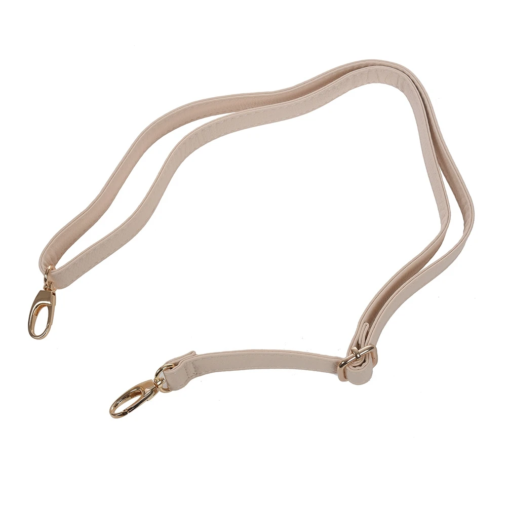 

ICON-2X DIY Replacement Leather Bag Shoulder Strap Handle Cross Body Adjustable 140 X 2Cm, Beige