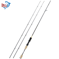 RoseWood Double Tip UL Spinning Rod 1.8m 0.8-5g Lure Weight Ultralight Soft Casting Rods 2-5LB Line Ultra Light Fishing Pole