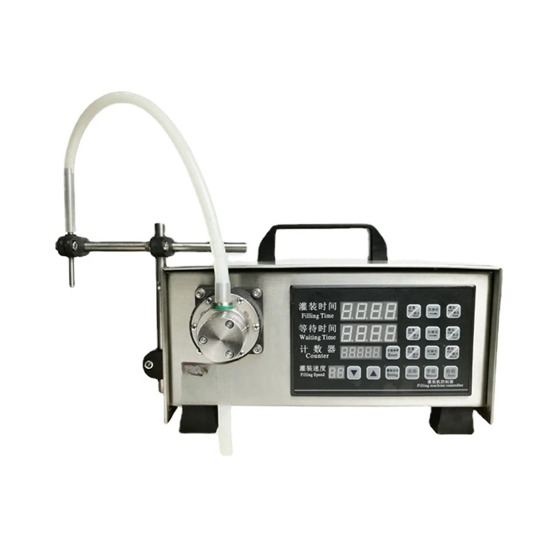 Semi-automatic liquid precise quantitative double head filling machine Water agent disinfectan