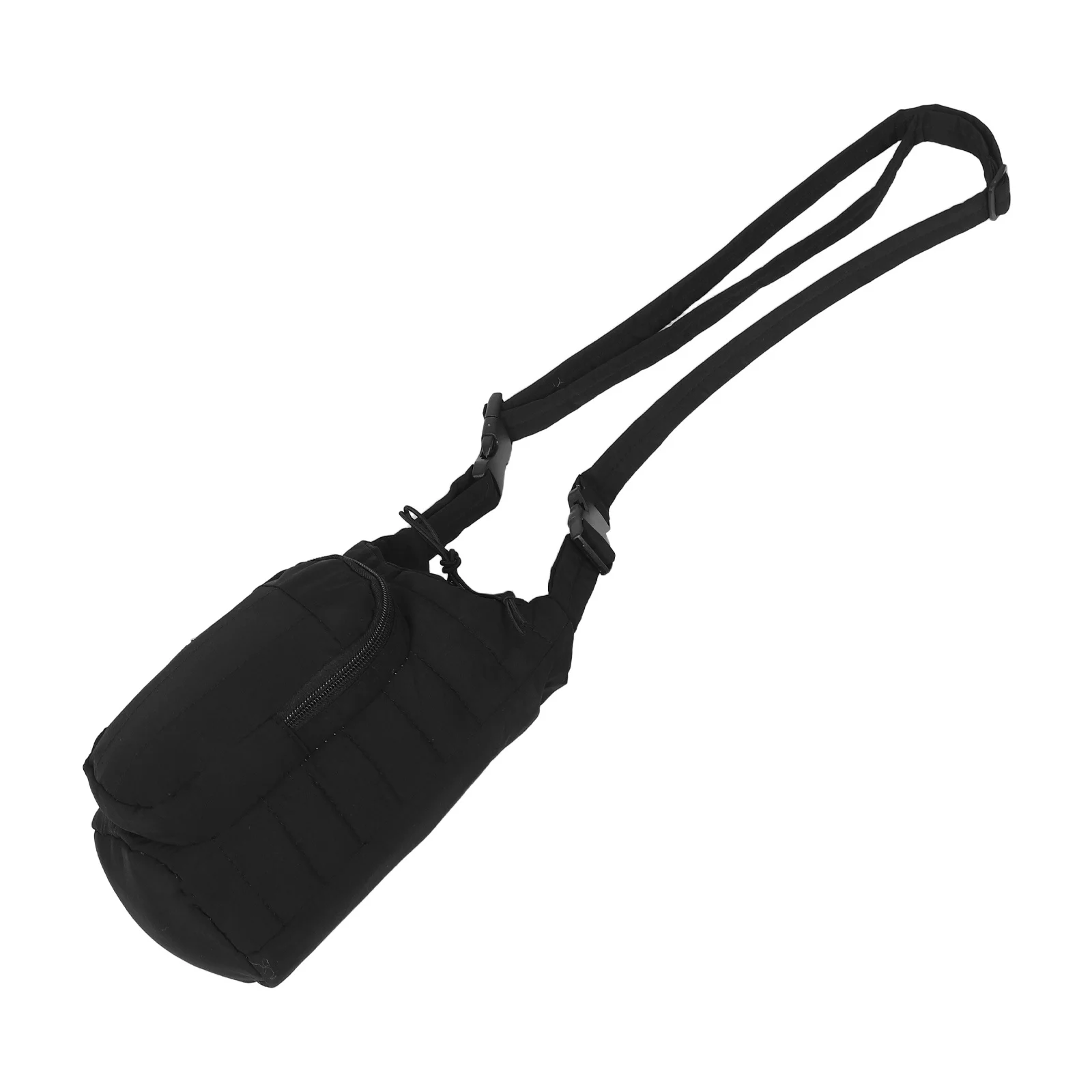 

Insulated Water Bottle Sleeve with Adjustable Shoulder Strap - Portable Down-Filled Bottle Carrier for Hiking Camping Outdoor