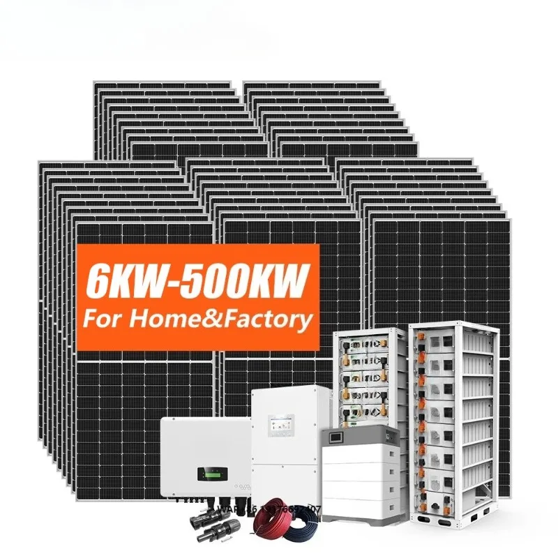 Wholesale Home Factory  Commercial Complete 11Kw  50kw 100kw  Solar Energy Hybrid System Use