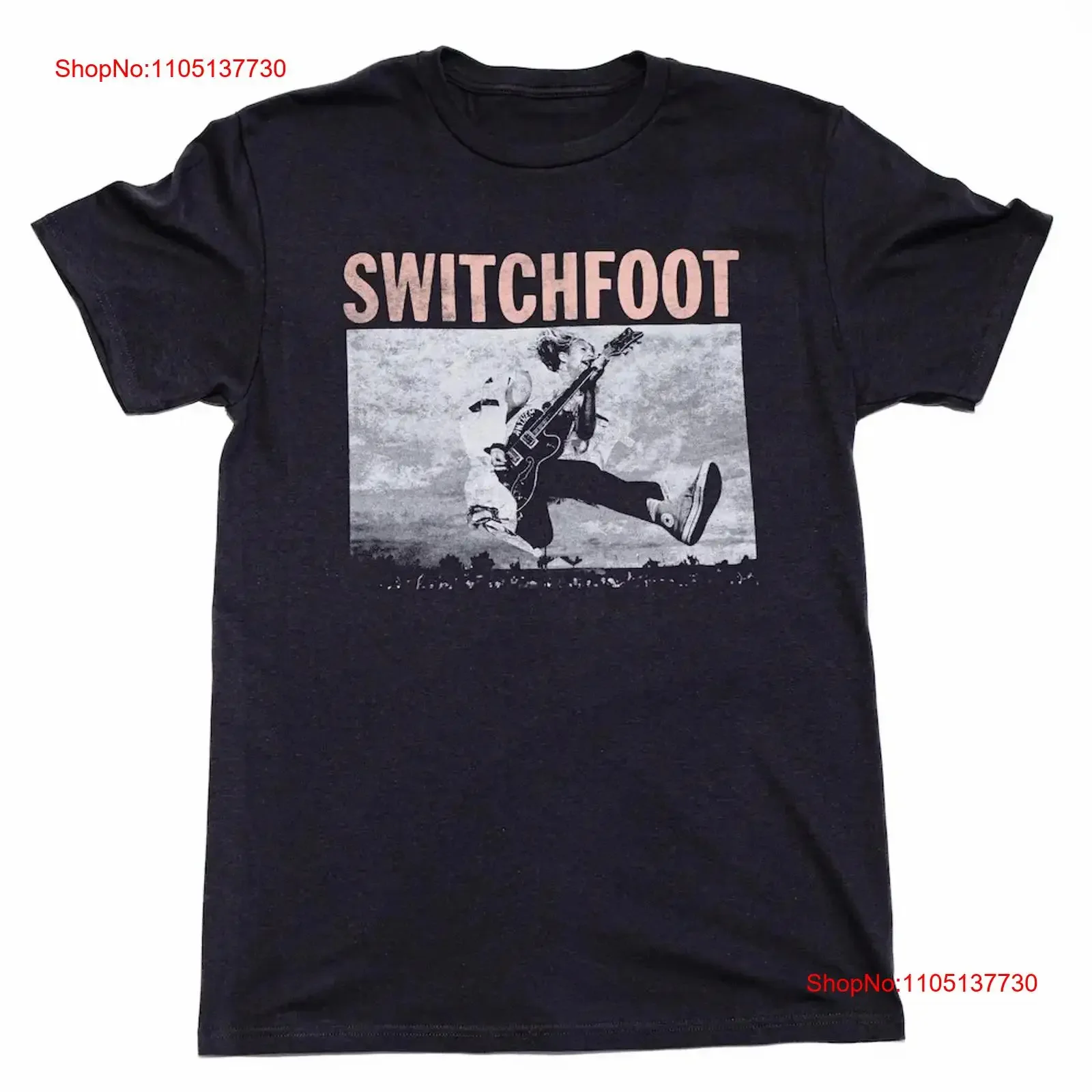 Vtg Switchfoot Band Jon Jump Heavy Cotton T Shirt All Size For Men AG497 vintage Washed fashion homme graphic