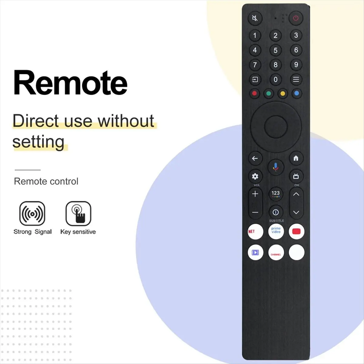 استبدال جهاز التحكم عن بعد RC833A FMB1 لجهاز التحكم عن بعد للتلفزيون C6K C7K C71K C8K Premium QD-Mini LED